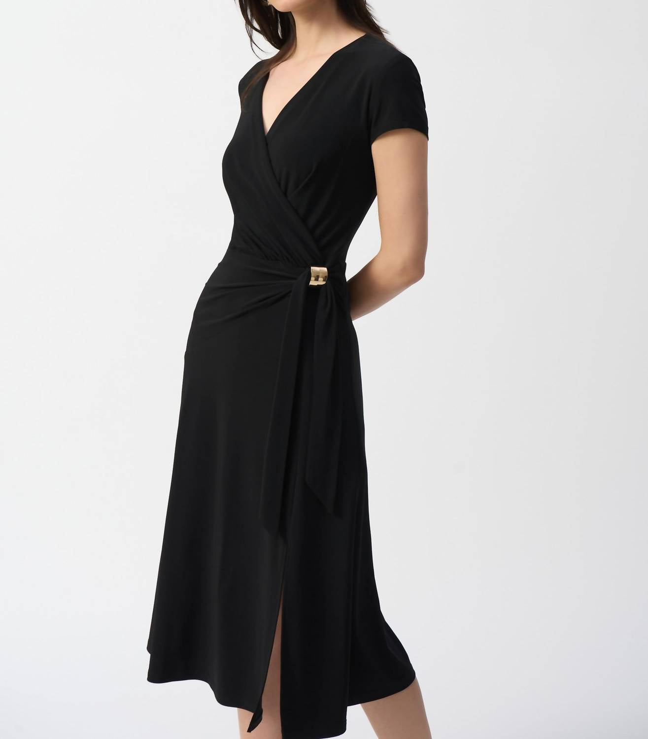Joseph Ribkoff - Silky Knit Wrap Dress