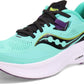 Tênis de corrida Saucony Guide 15 feminino Cool Mint/Acid, tamanho 7 B, médio, EUA
