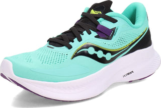 Tênis de corrida Saucony Guide 15 feminino Cool Mint/Acid, tamanho 7 B, médio, EUA