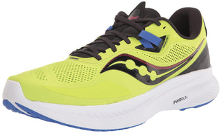 Tênis de corrida Saucony Guide 15 masculino, Acid/Azul, RAZ, tamanho 11 D, médio, EUA