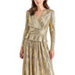 Steve Madden - Azura Metallic Peplum Top