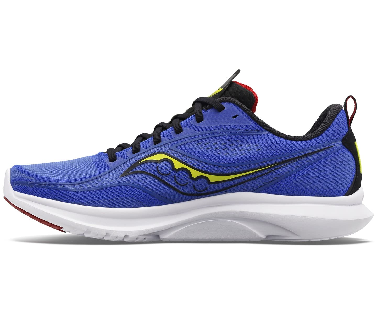 Tênis de corrida Saucony Kinvara 13 masculino, azul, RAZ/preto, tamanho 7 D, médio, EUA