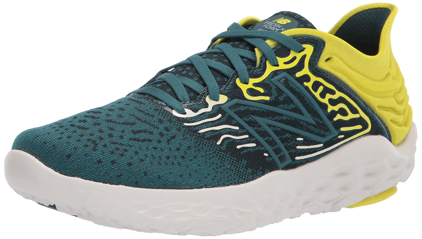 Tênis de corrida masculino New Balance Beacon V3 Mtn Teal/Amarelo, tamanho 7,5 D, médio, EUA