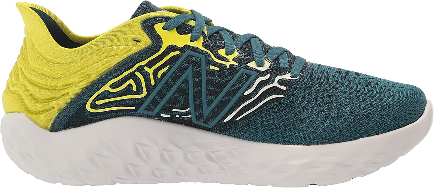Tênis de corrida masculino New Balance Beacon V3 Mtn Teal/Amarelo, tamanho 7,5 D, médio, EUA