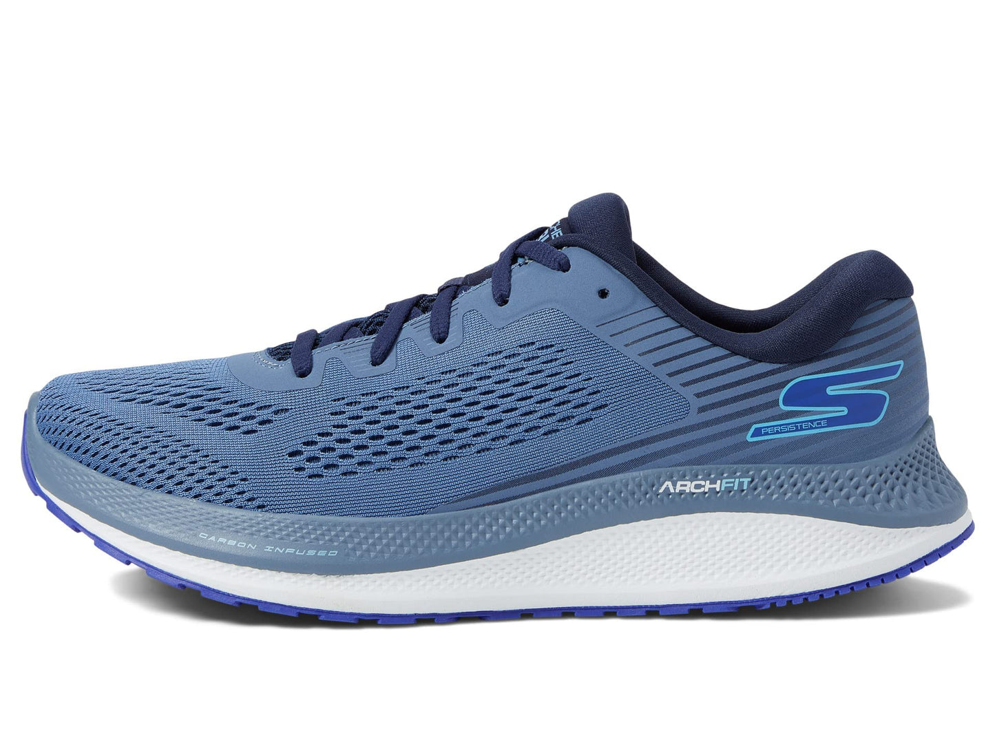 Tênis Skechers Go Run Arch Fit Persistence Feminino Azul Tamanho 7,5 B Médio EUA