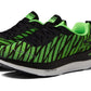 Tênis Skechers Go Run Arch Fit Razor Excess 2 Masculino Verde Limão/Preto Tamanho 9 D Médio EUA