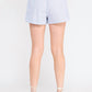 Allie Rose - Pinstripe Linen Shorts