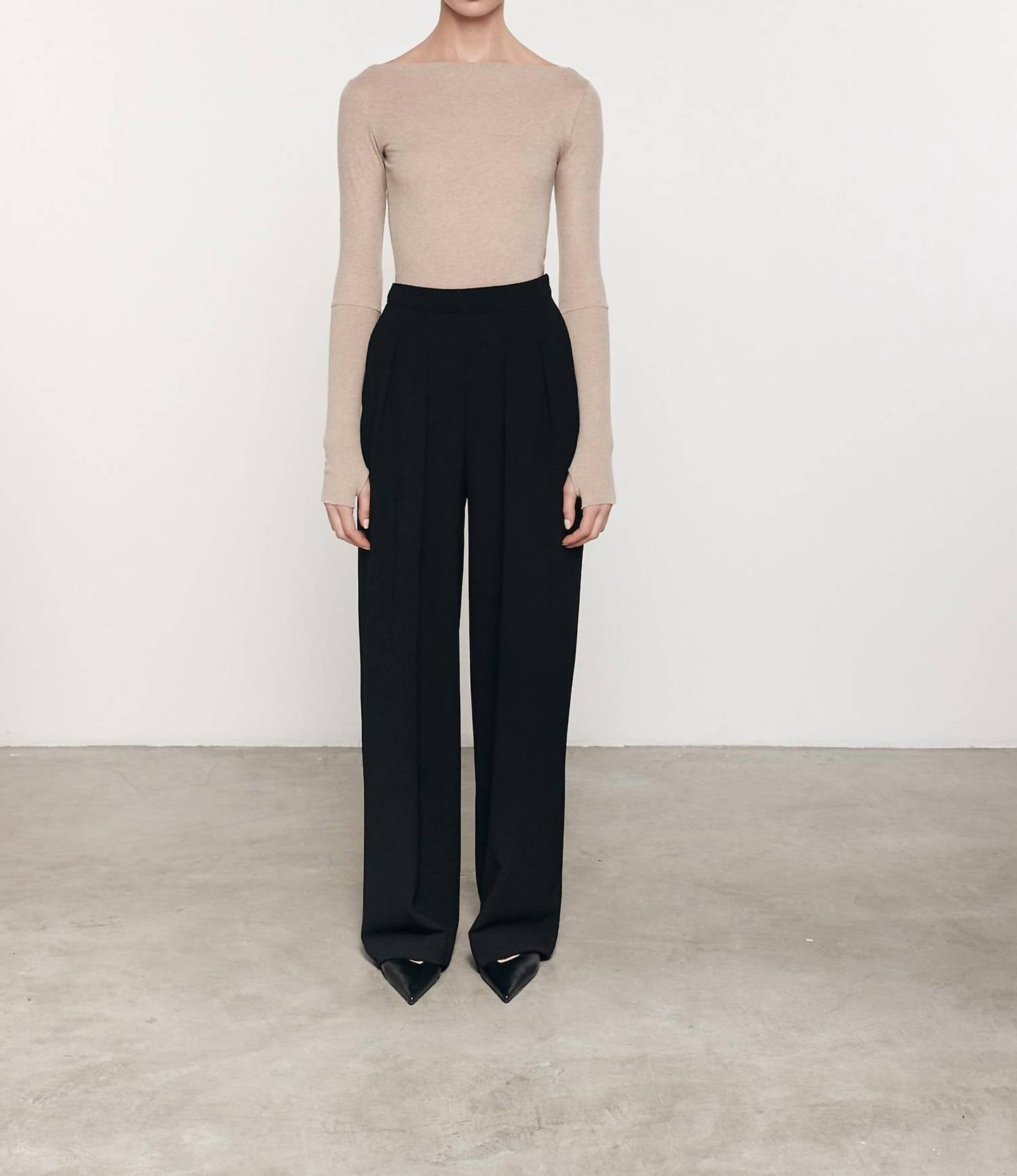 Enza Costa - CASHMERE BOATNECK TOP