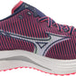 Tênis de corrida Mizuno Wave Rebellion feminino, rosa diva/índigo, tamanho 7,5 B, médio, EUA