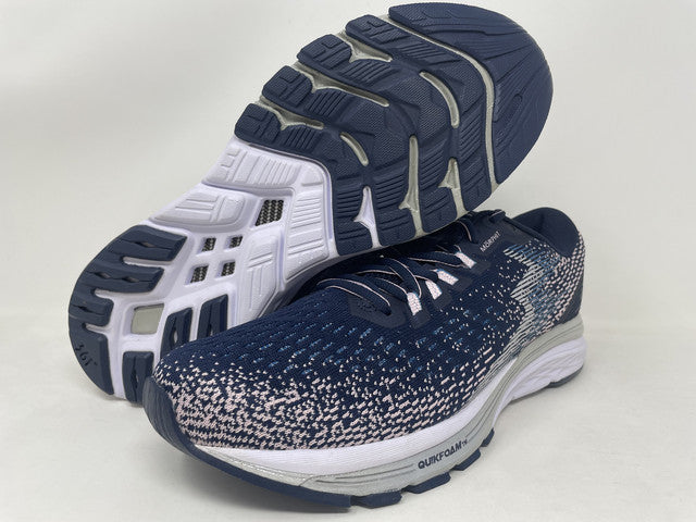 Tênis de corrida masculino 361 Degrees Spire 4 preto Iris/prata tamanho 12 D médio EUA