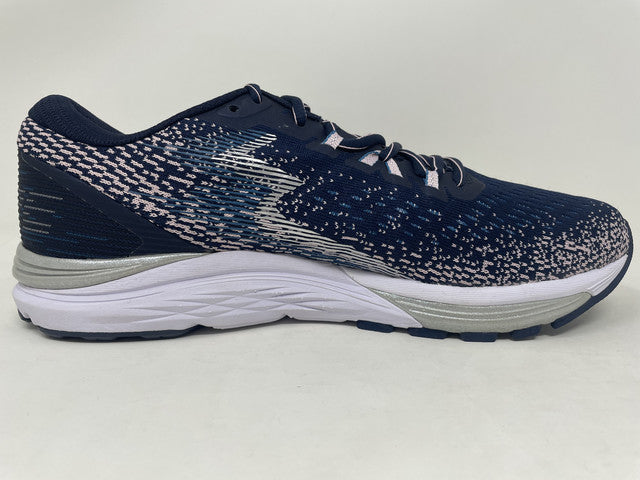 Tênis de corrida masculino 361 Degrees Spire 4 preto Iris/prata tamanho 12 D médio EUA