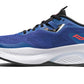 Tênis de corrida Saucony Guide 15 masculino, safira/preto, tamanho 11 D, médio, EUA