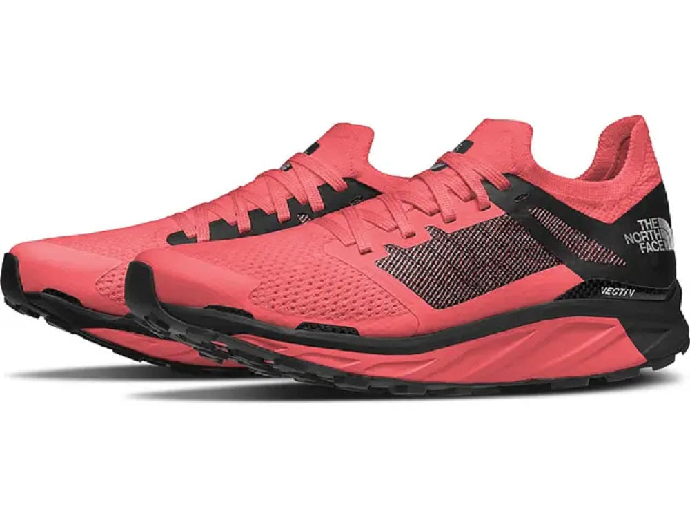 Tênis The North Face Flight Vectiv Run Feminino Vermelho/Preto Tamanho 10,5 B Médio EUA