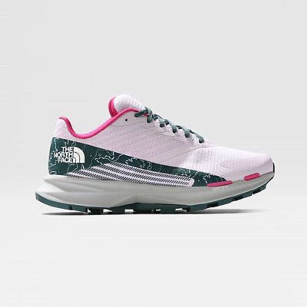 Tênis The North Face Vectiv Levitum Run Feminino Cinza/Rosa Tamanho 9 B Médio EUA