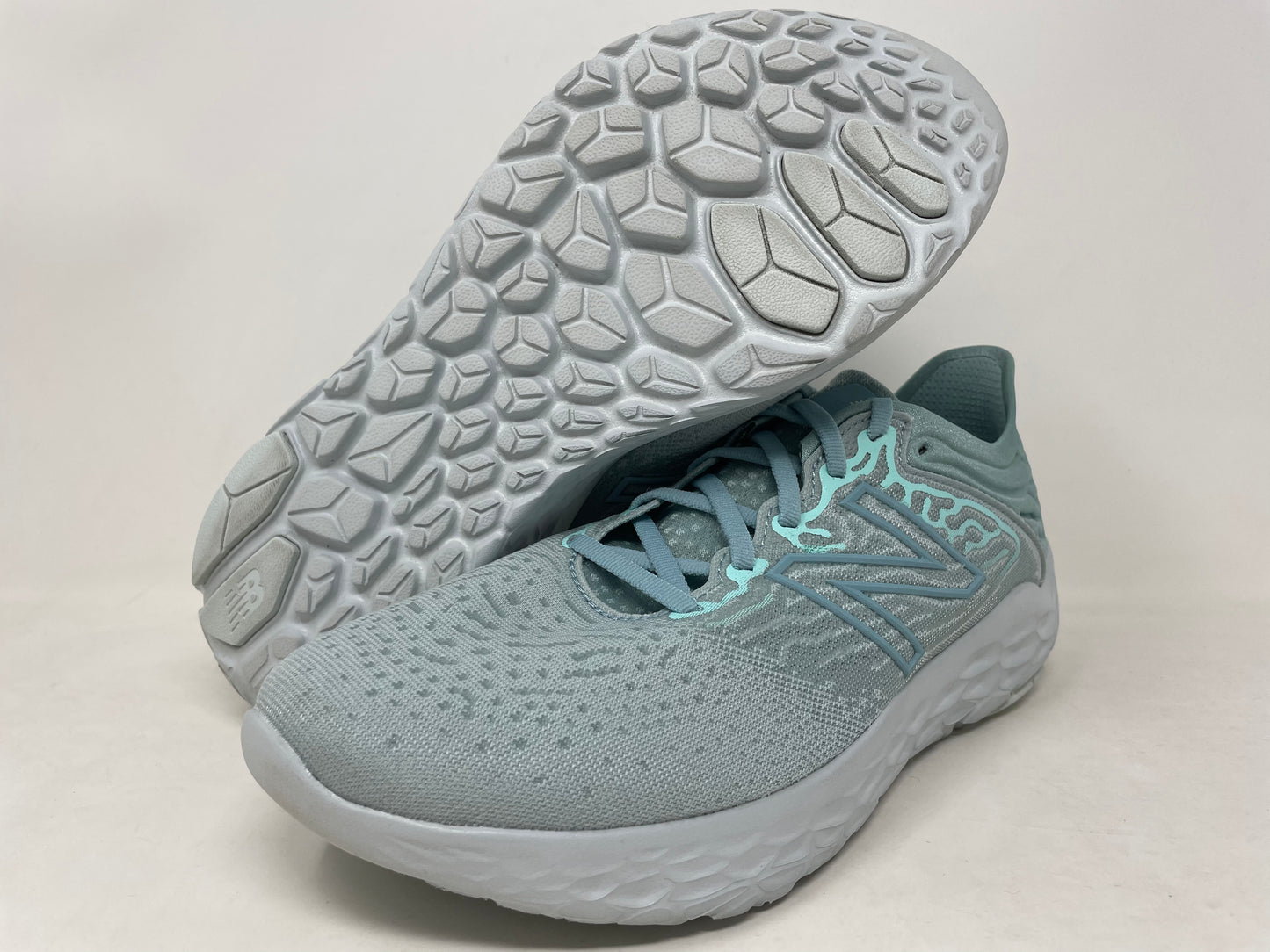 Tênis de corrida feminino New Balance Beacon V3 Storm Blue/Glacier, tamanho 11 B, médio, EUA