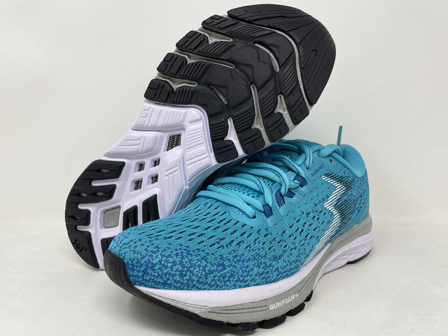 Tênis de corrida feminino 361 Degrees Spire 4 azul scuba/My Blue tamanho 9,5 B médio EUA