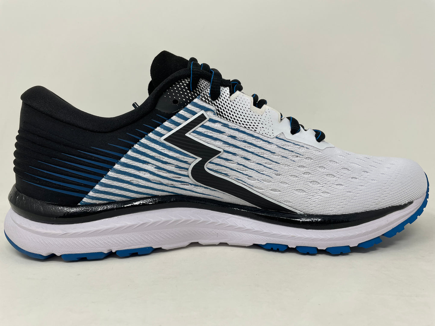 Tênis de corrida masculino 361 Degrees Meraki 4, branco/preto, tamanho 11,5 D, médio, EUA