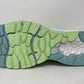 Tênis de corrida feminino New Balance X 880 V12 Vibrant Spring/Surf, tamanho 7 B, médio, EUA