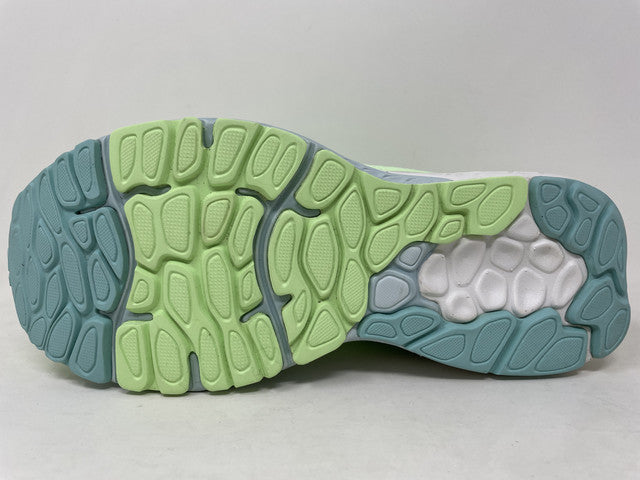 Tênis de corrida feminino New Balance X 880 V12 Vibrant Spring/Surf, tamanho 7 B, médio, EUA