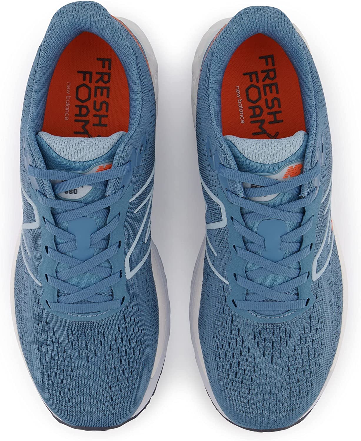 Tênis de corrida masculino New Balance X 880 V12 Spring Tide/Laranja, tamanho 9,5 D, médio, EUA