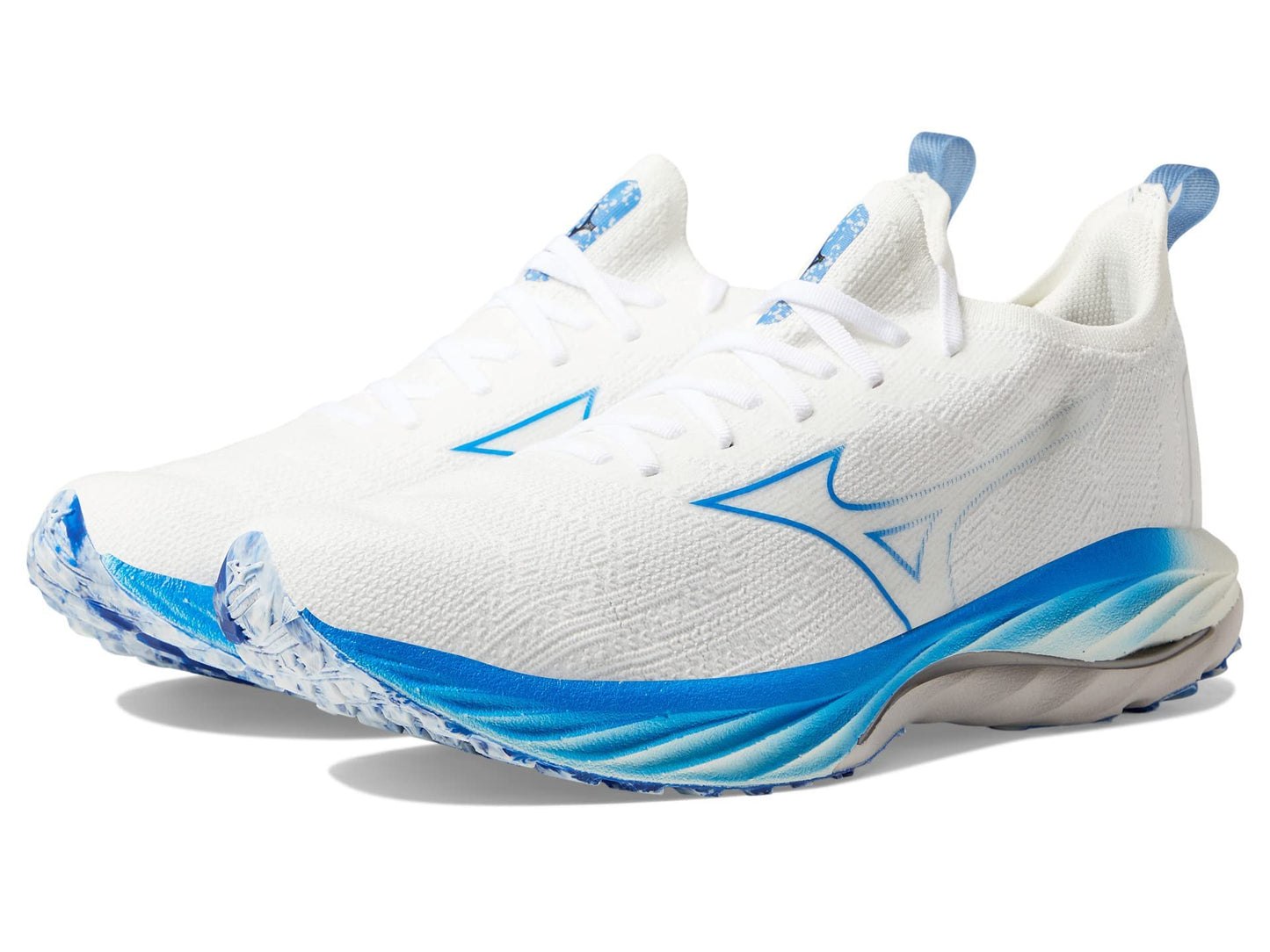 Tênis de corrida Mizuno Wave Neo Wind masculino, azul