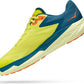 Tênis de corrida masculino Hoka Zinal, prímula/coral azul