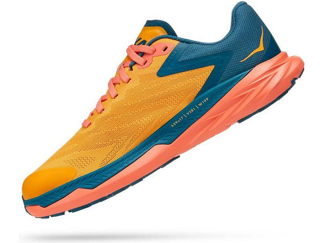 Tênis de corrida feminino Hoka Zinal amarelo radiante
