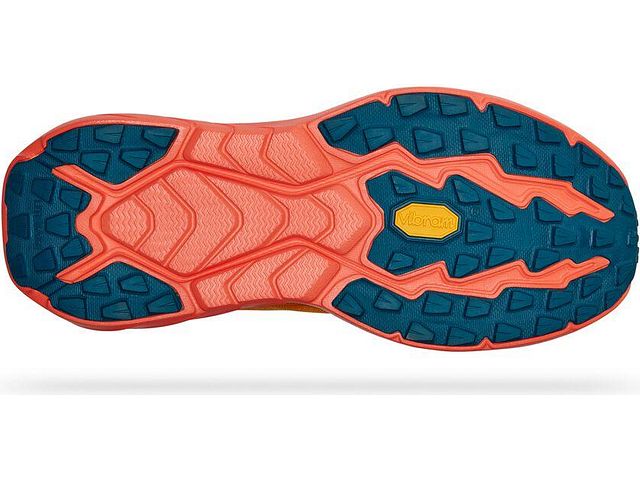 Tênis de corrida feminino Hoka Zinal amarelo radiante