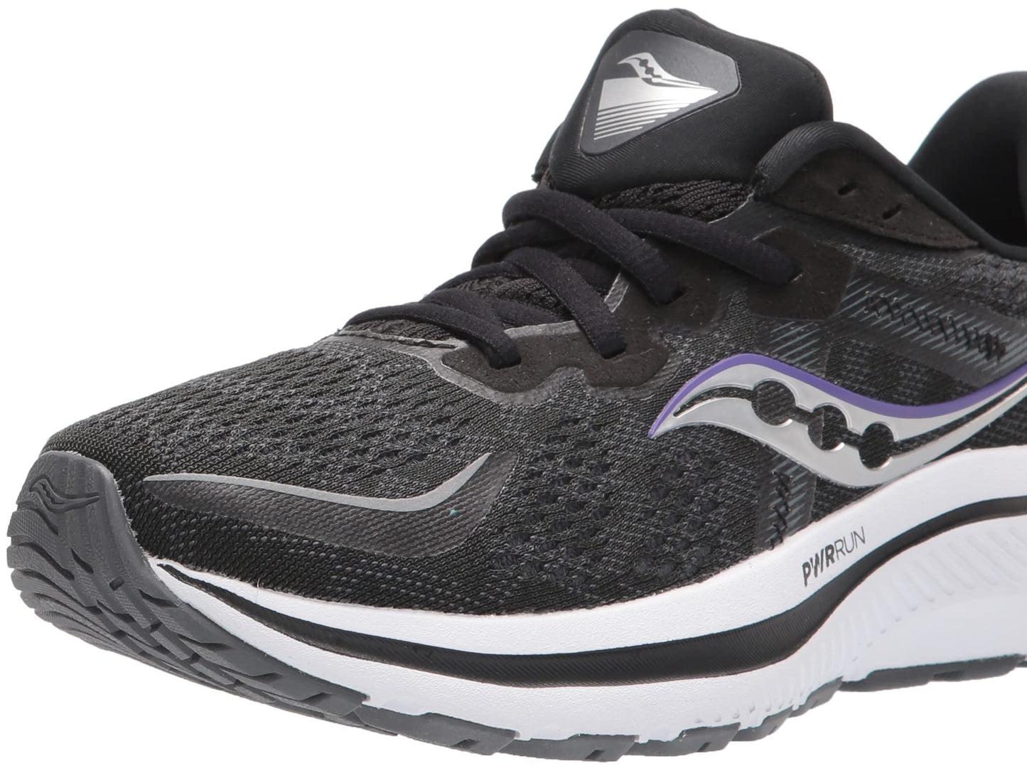 Tênis de corrida feminino Saucony Omni 20 preto