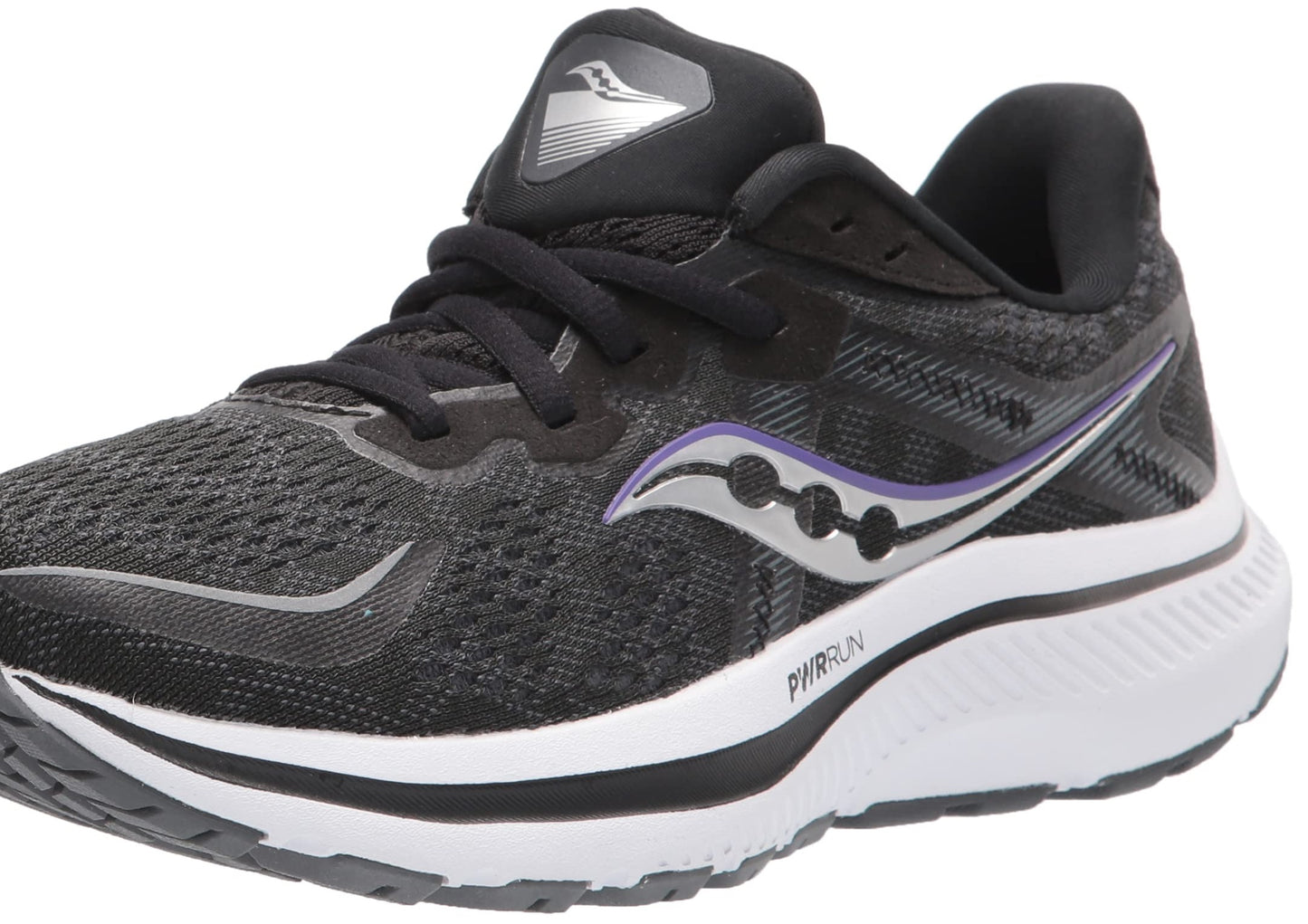 Tênis de corrida feminino Saucony Omni 20 preto