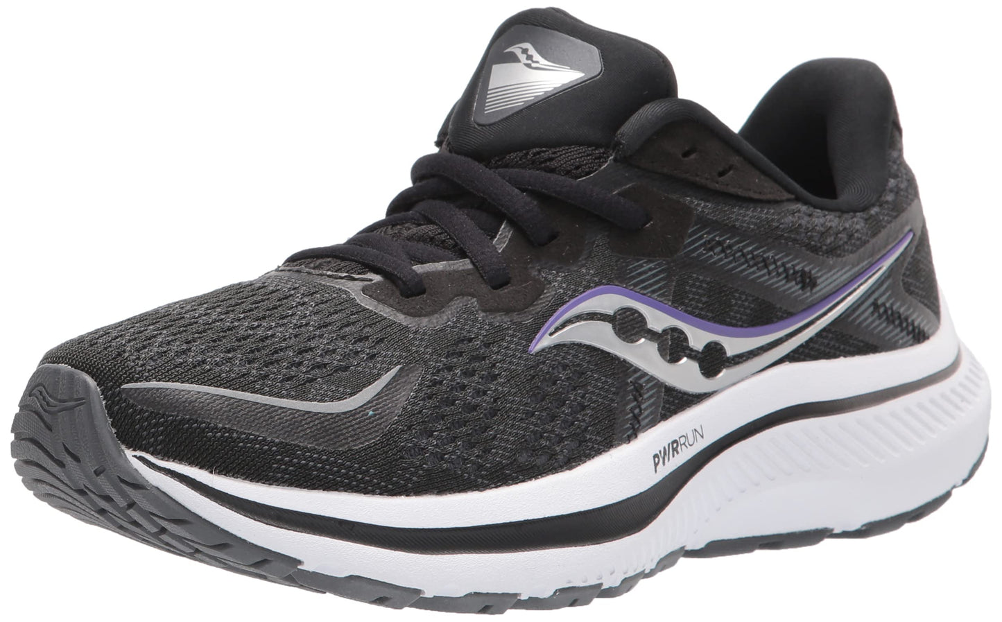 Tênis de corrida feminino Saucony Omni 20 preto