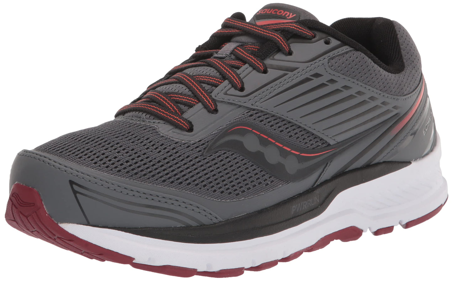 Tênis de corrida Saucony Echelon 8 masculino Shadow/Mulberry