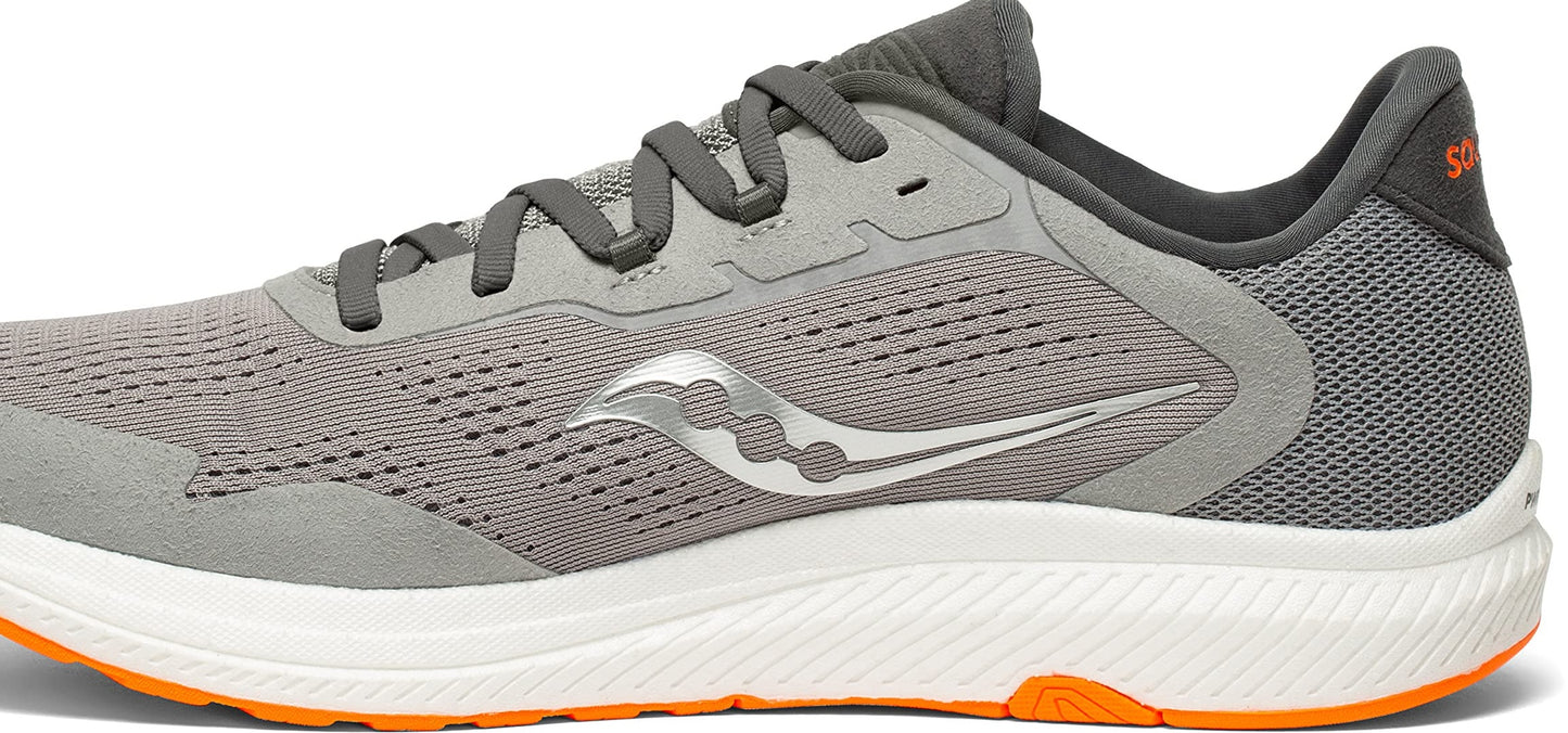 Tênis de corrida Saucony Freedom 4 masculino, liga/laranja Vizi, 12 D, tamanho médio EUA, laranja, 12 D, tamanho médio EUA