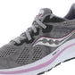 Tênis de corrida feminino Saucony Omni 20 em liga/quartzo