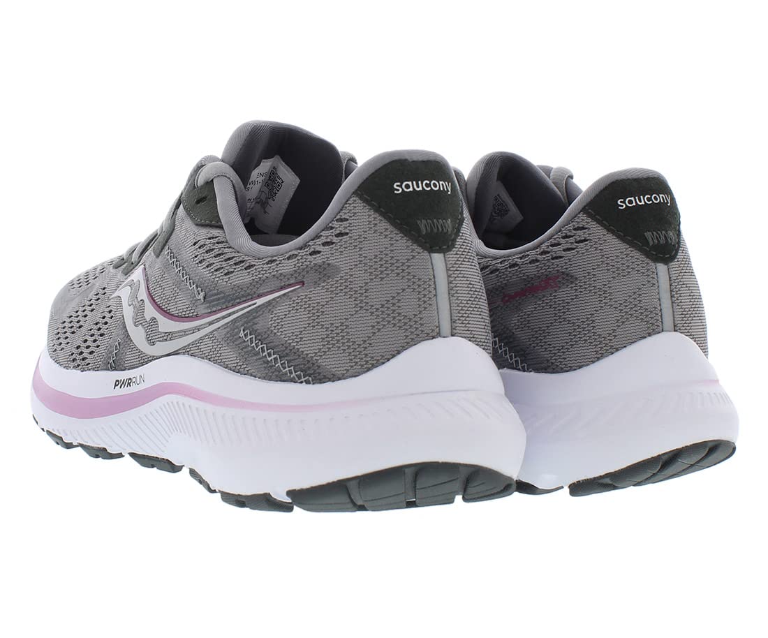 Tênis de corrida feminino Saucony Omni 20 em liga/quartzo