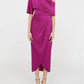 Theia - Rayna One Shoulder Draped Gown