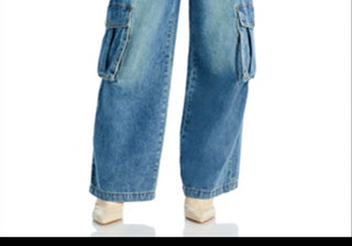 Calça Jeans Cargo Blanknyc em Azul Over Limit