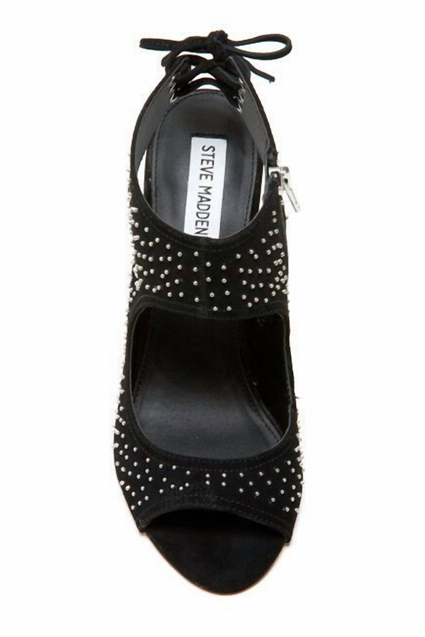 Steve Madden - Women's Suede Leather Studded Open Toe High Heel Sandals