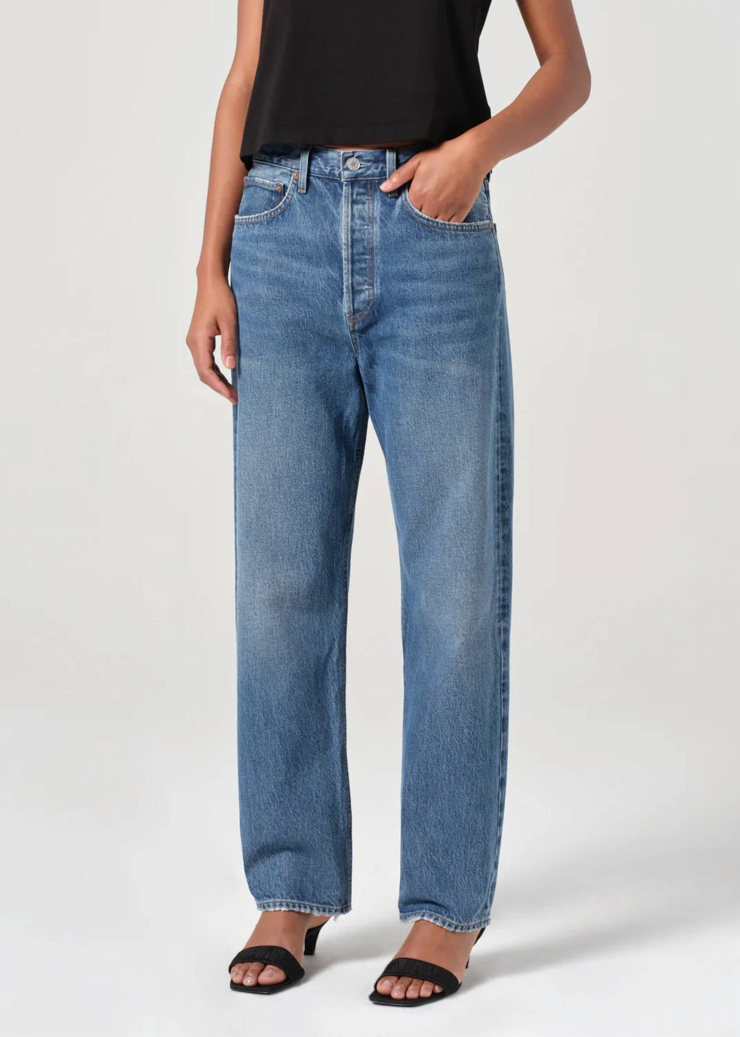 Agolde - 90's Mid Rise Straight Jean