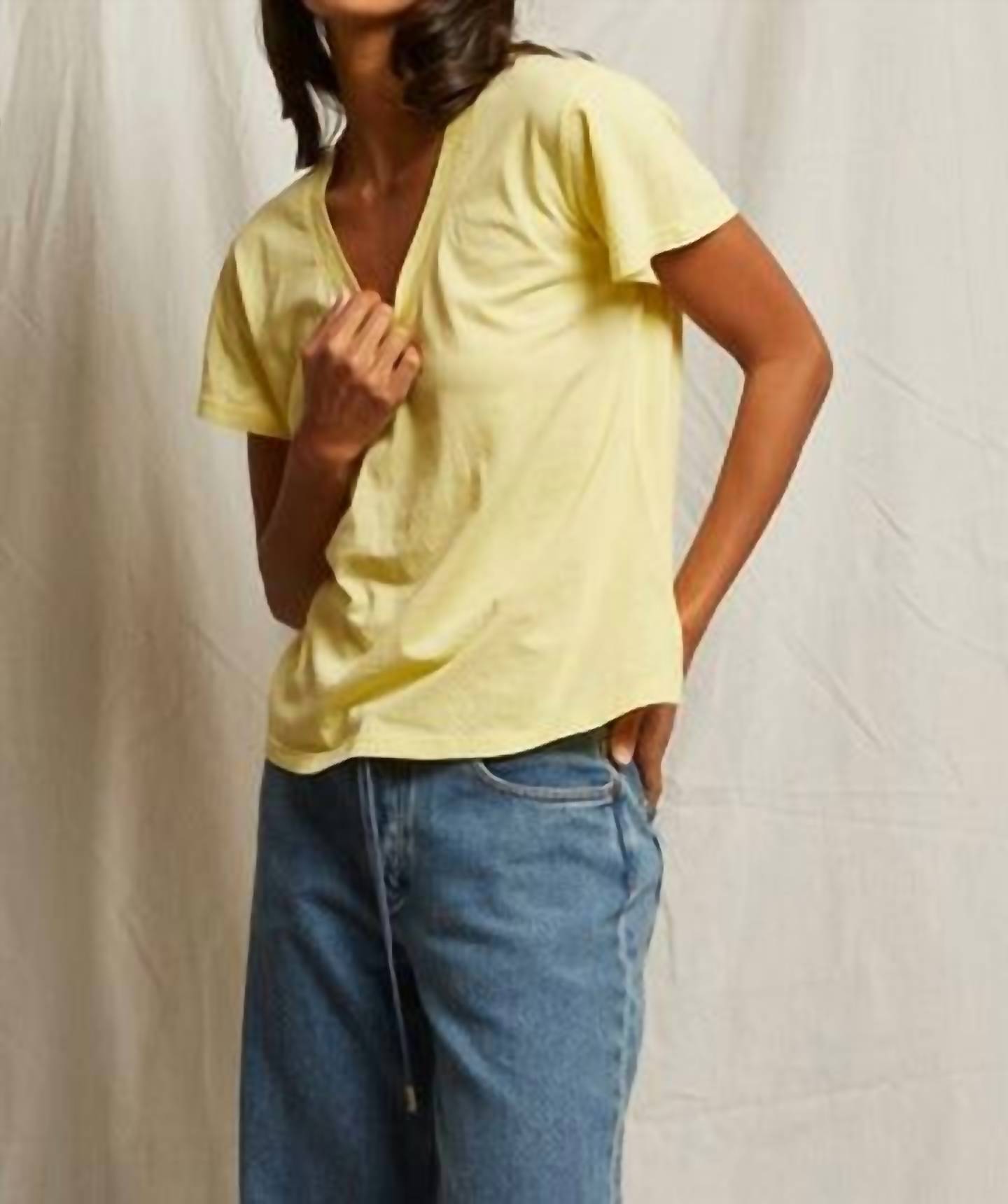 Perfectwhitetee - Hendrix V-neck Tee