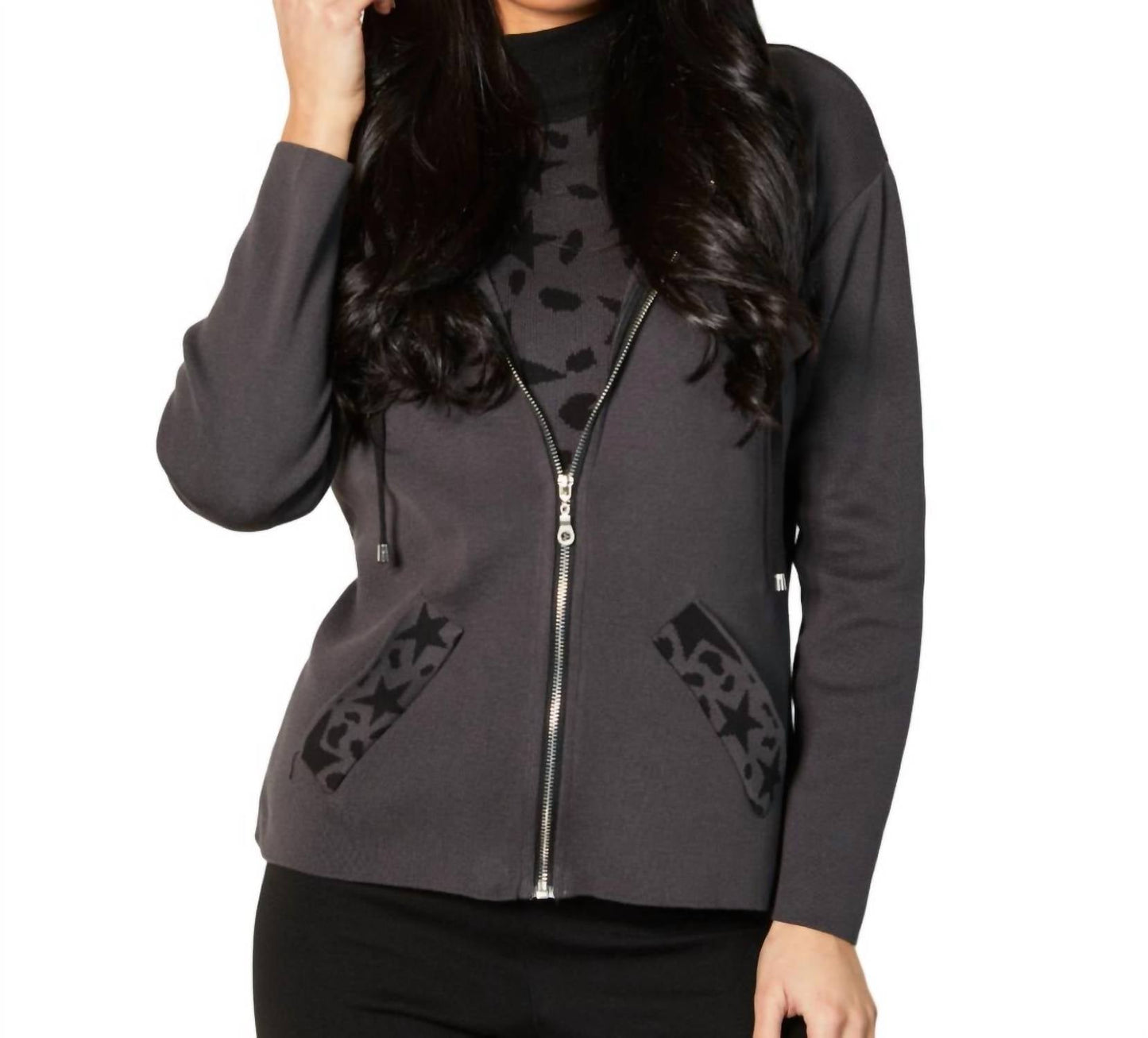 Angel Apparel - Zip Up Hoodie Cardigan