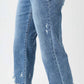 Judy Blue - High Waist Button Fly Cropped Jeans