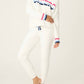 Pj Salvage - Marshmallow Party Knit Banded Pants