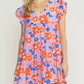 Entro - Floral Tiered Babydoll Dress
