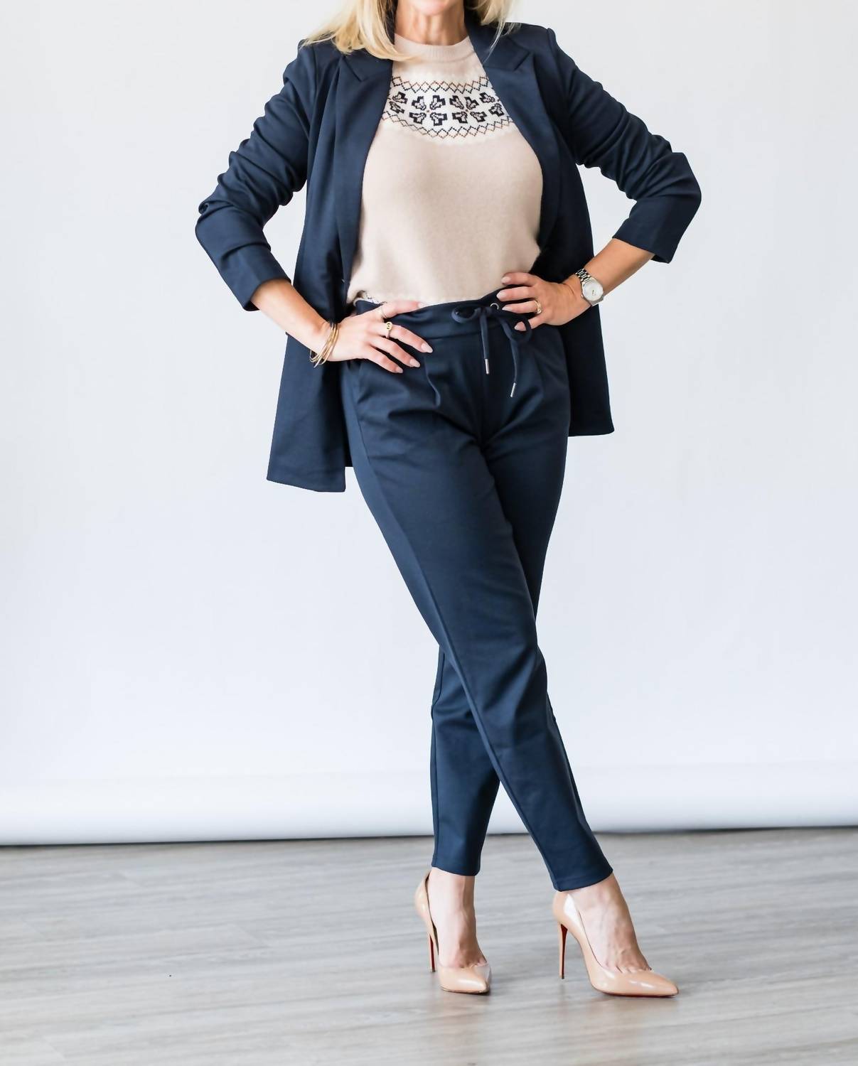 B.Young - Rizetta Long Blazer