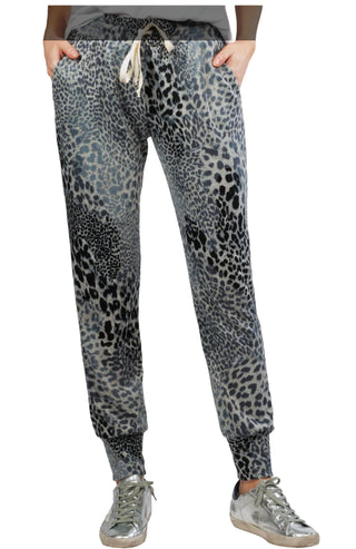 Elan - CALÇA JOGGER COM ESTAMPA DE LEOPARDO