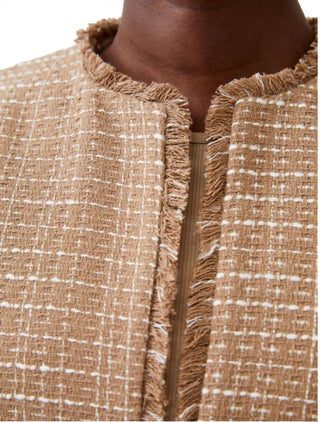 French Connection - Blazer sem gola Effie Boucle