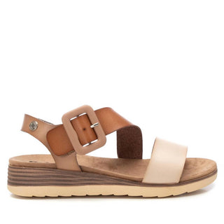 Xti - Sandálias femininas Refresh com fivela