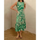 Adelyn Rae - Alva Leaf Midi Dress