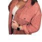 Entro - Corduroy Button Down Fall Shacket